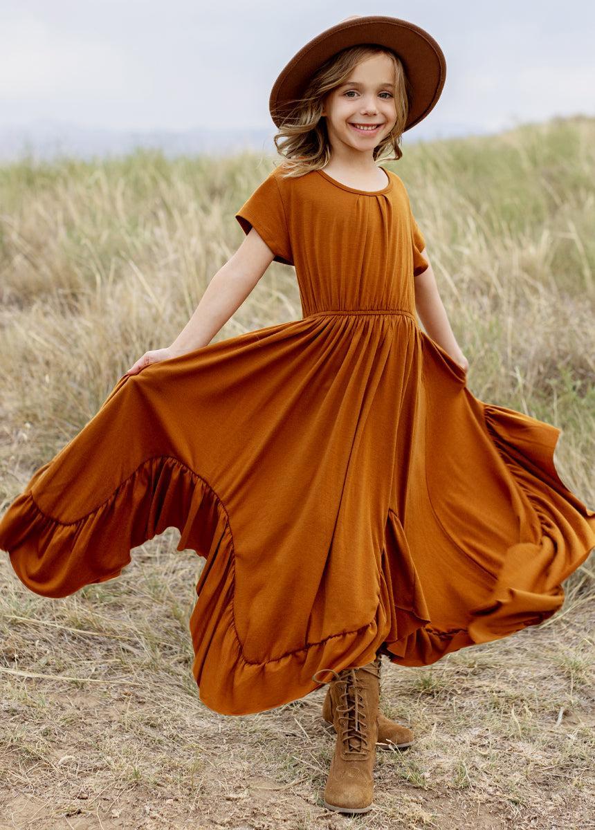 Pilar Dress in Spice Female Product Image