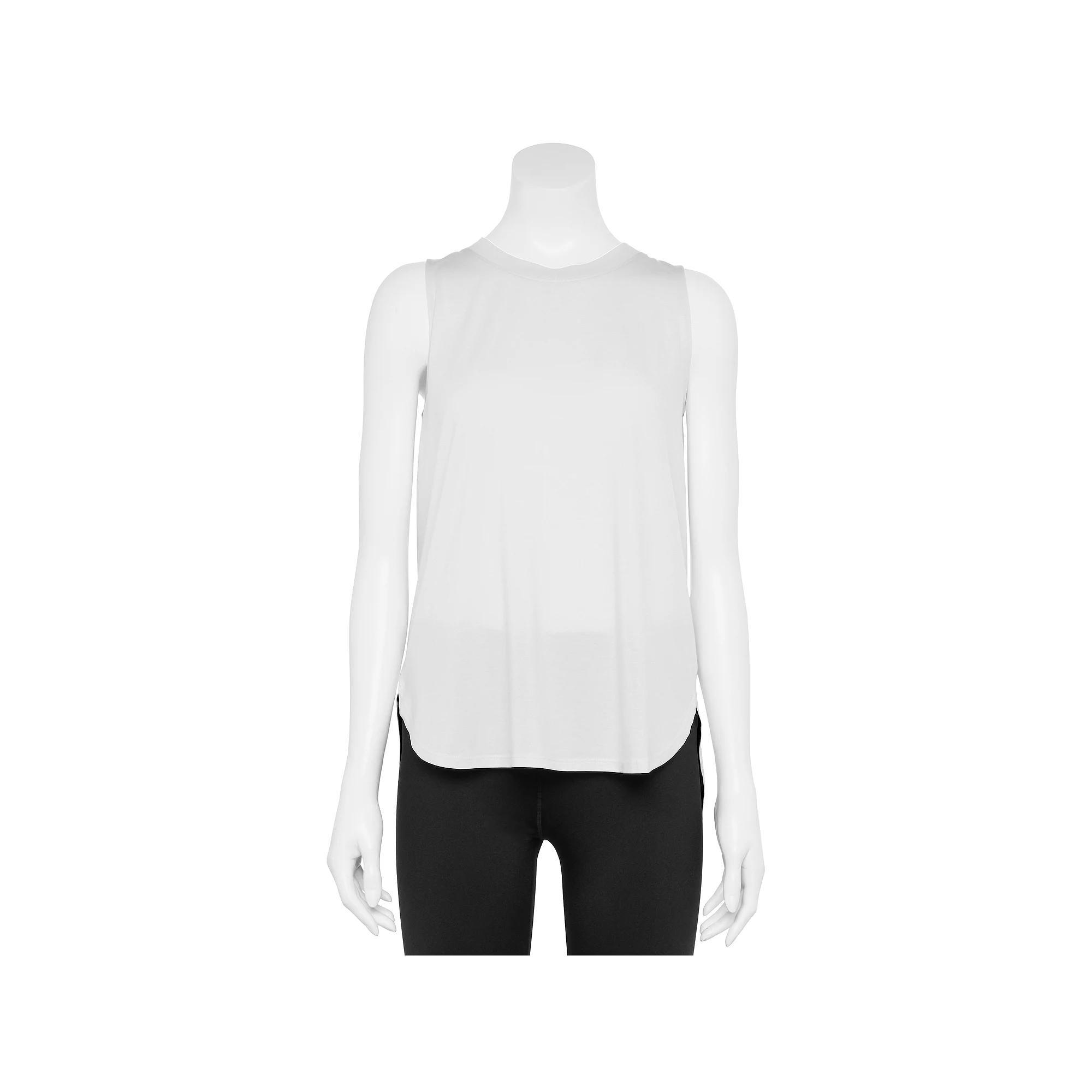 Womens Tek Gear Easy High-Low Tank Top Product Image