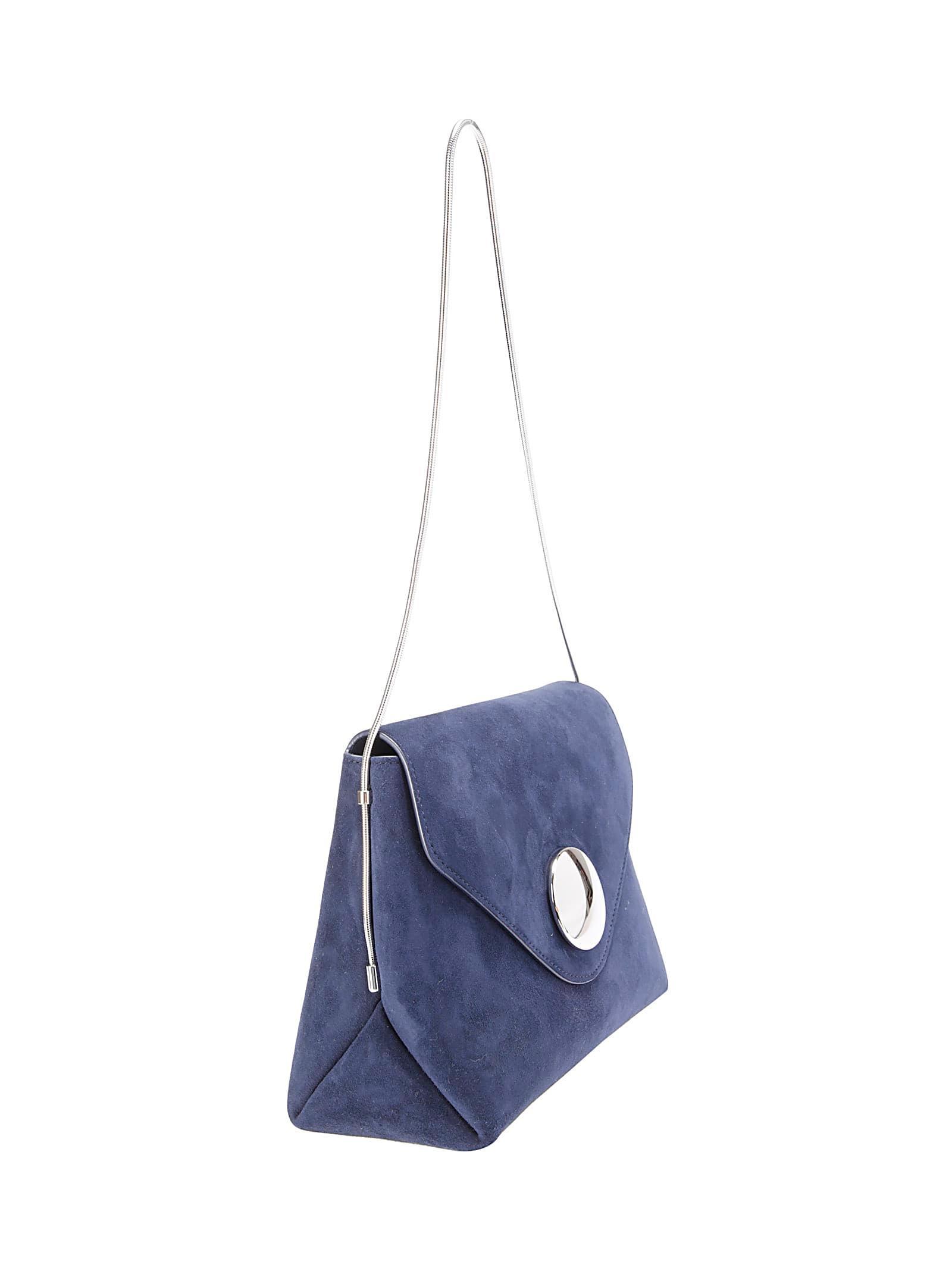 KHAITE Bobbi Shoulder Bag In Midnight Navy Product Image