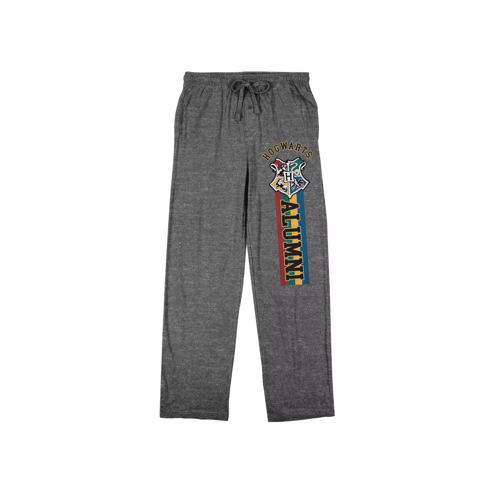 Men's Original & Unrestored Hogwarts Pajama Pants, Size: XXL, Gray Product Image