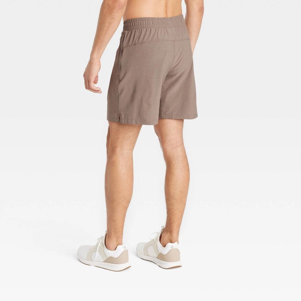 Mens Woven Shorts 8 - All In Motion Brown L Product Image