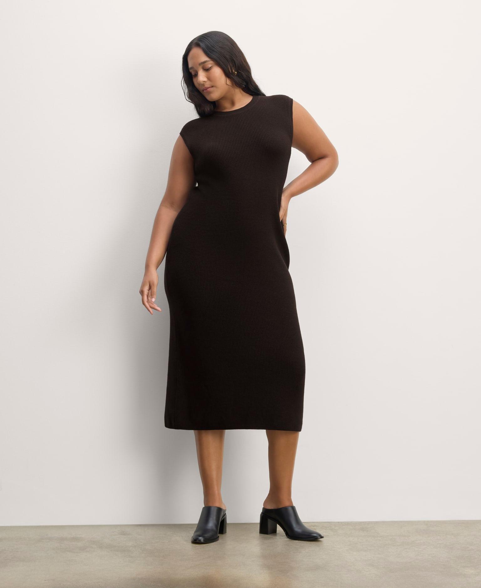 Womens Midi Dress in Everyday Cotton by Everlane Product Image