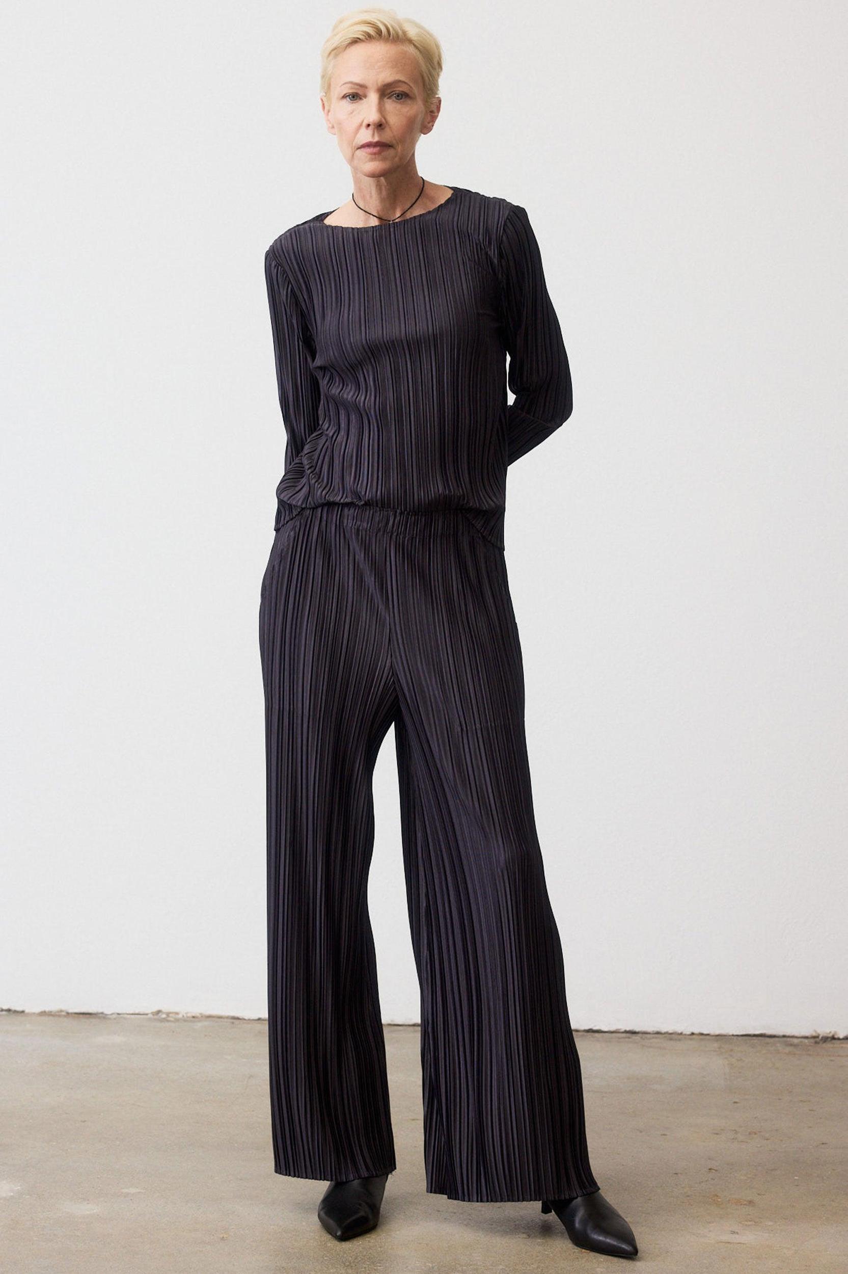 Relaxed Pleated Top Product Image