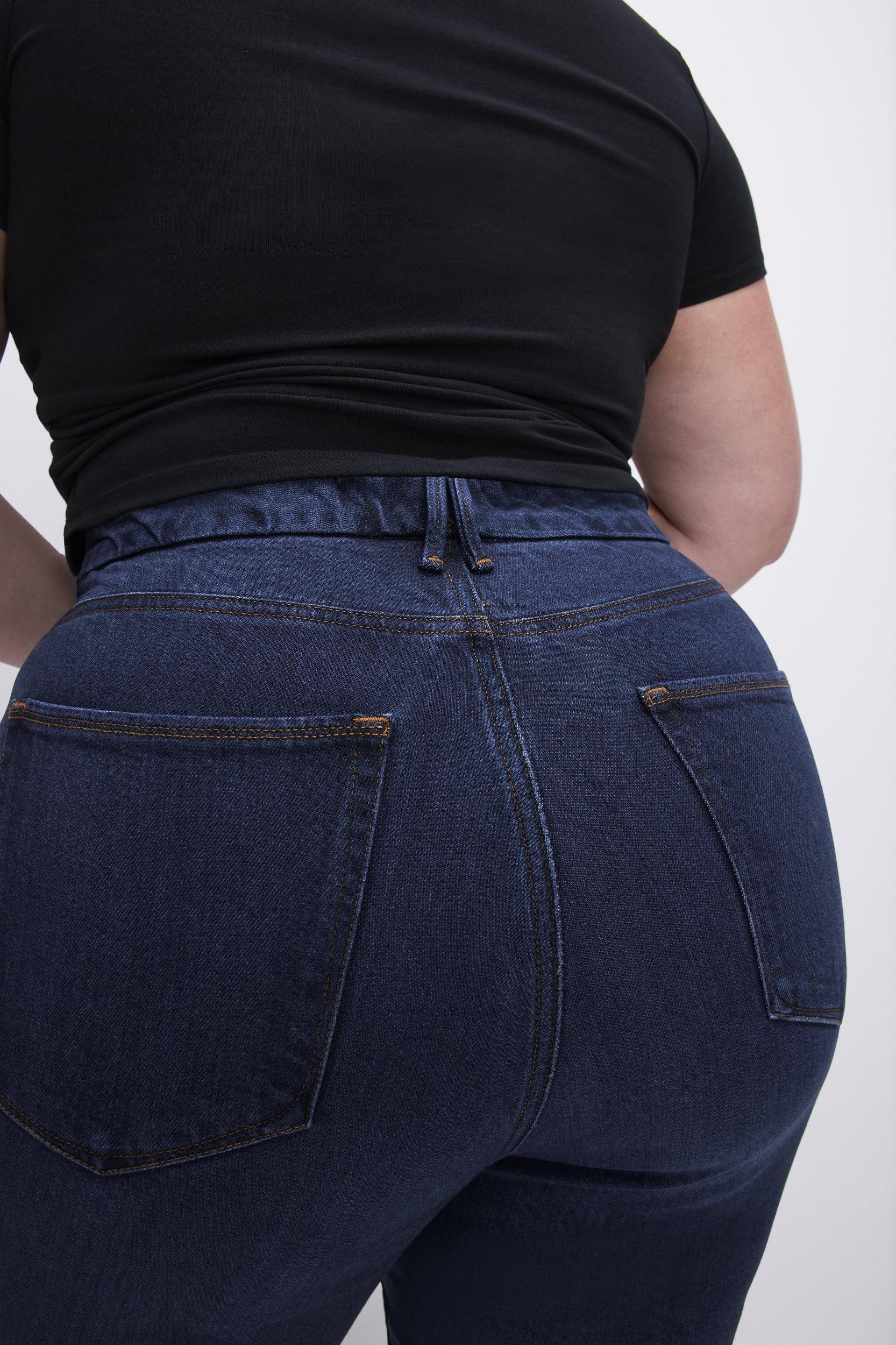 SOFT-TECH GOOD CURVE STRAIGHT JEANS | INDIGO537 Product Image