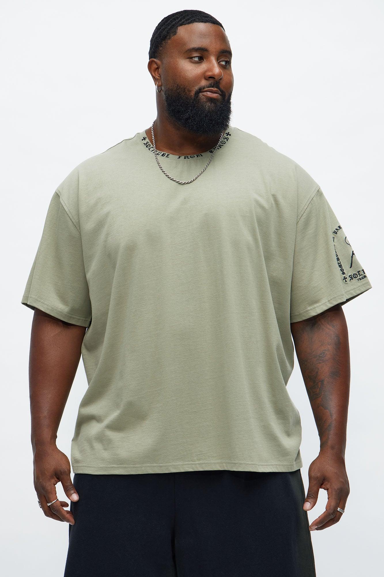 Short Sleeve Solitude From Chaos Tee - Sage Product Image