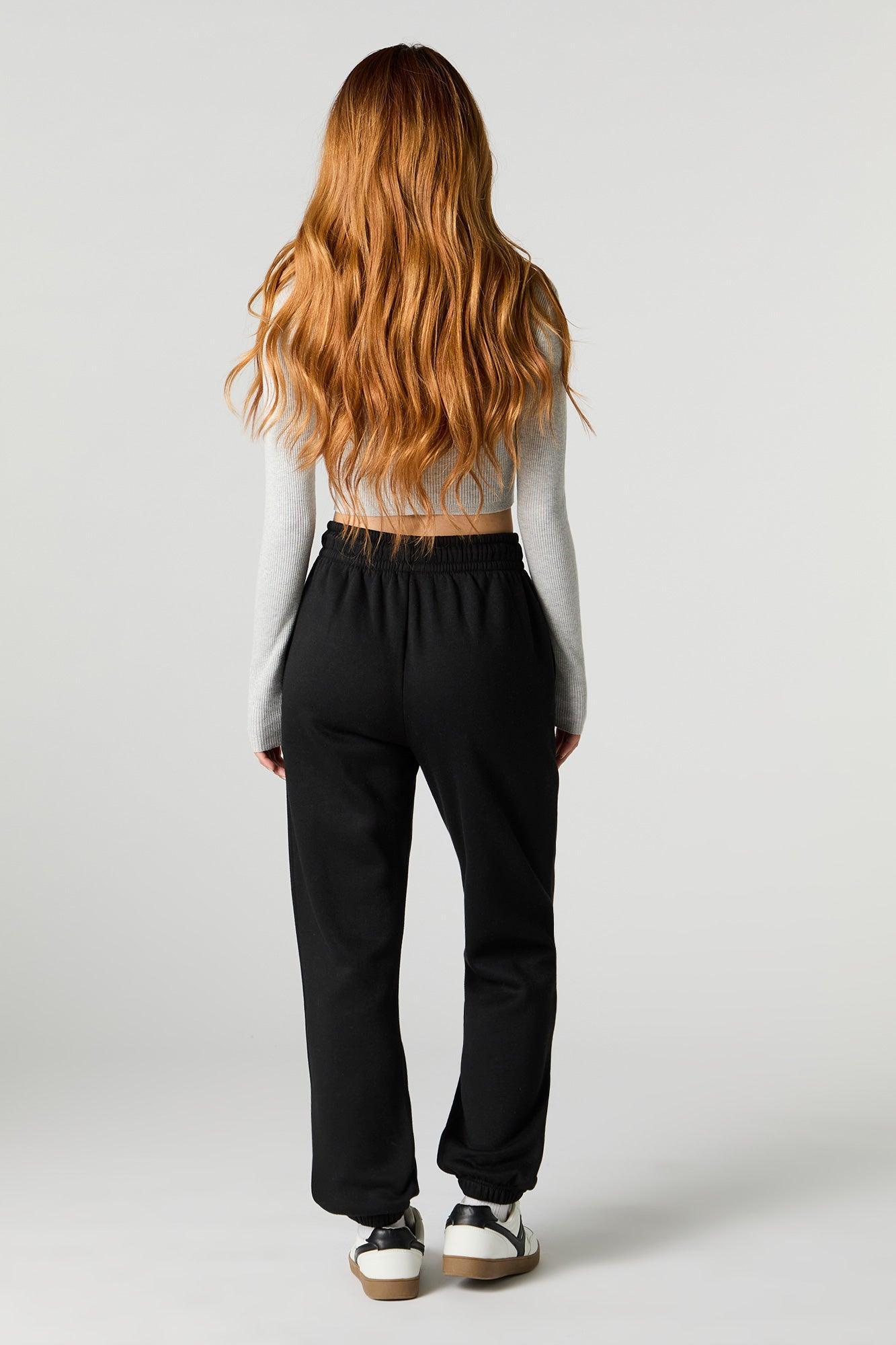 High Rise Fleece Jogger Female Product Image