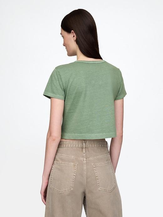 Organic Cotton VintageSoft Cropped T-Shirt Product Image