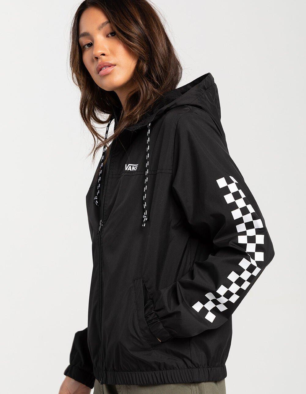 VANS Kastle Check Me Womens Jacket - BLACK Product Image