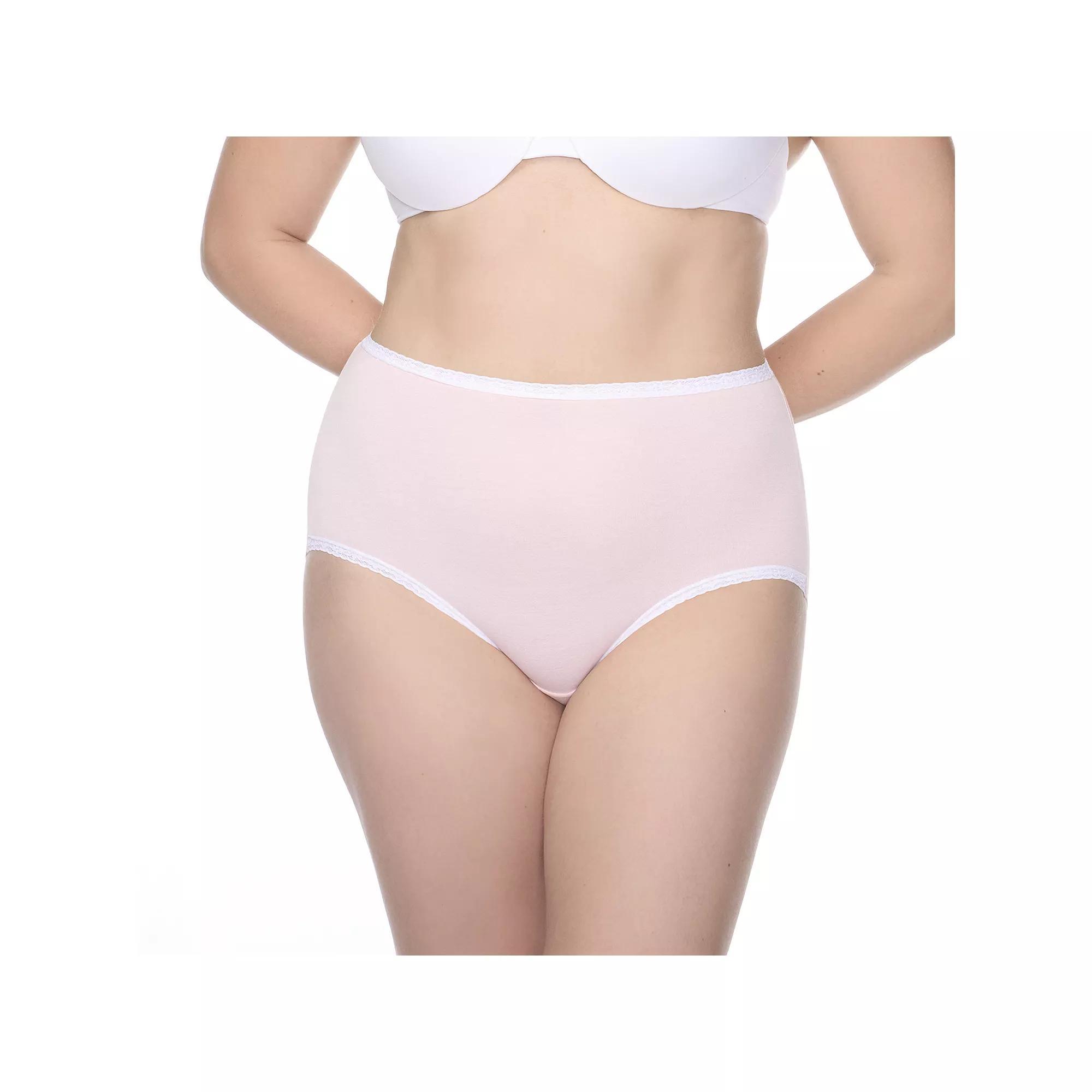 Womens Naomi & Nicole No Show, No Lines Brief Panty A225 Veiled Pink Product Image