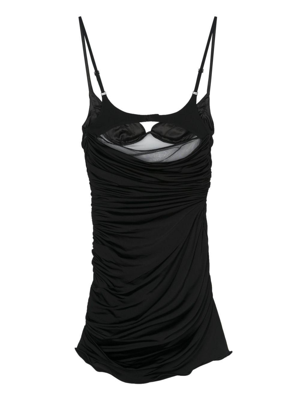 ruffled jersey minidress Product Image