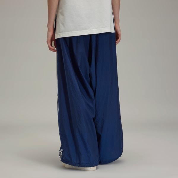 adidas Y-3 3-Stripes Nylon Pants Dark Blue XL Womens Product Image