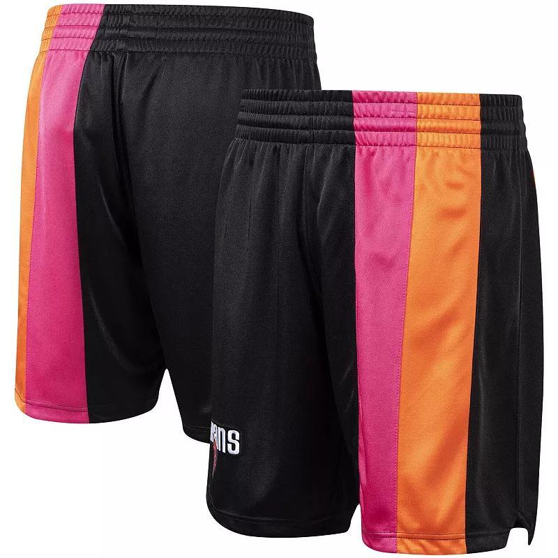 Men's Mitchell & Ness Black Miami Heat 2005/06 Hardwood Classics Authentic Shorts, Size: 2XL Product Image