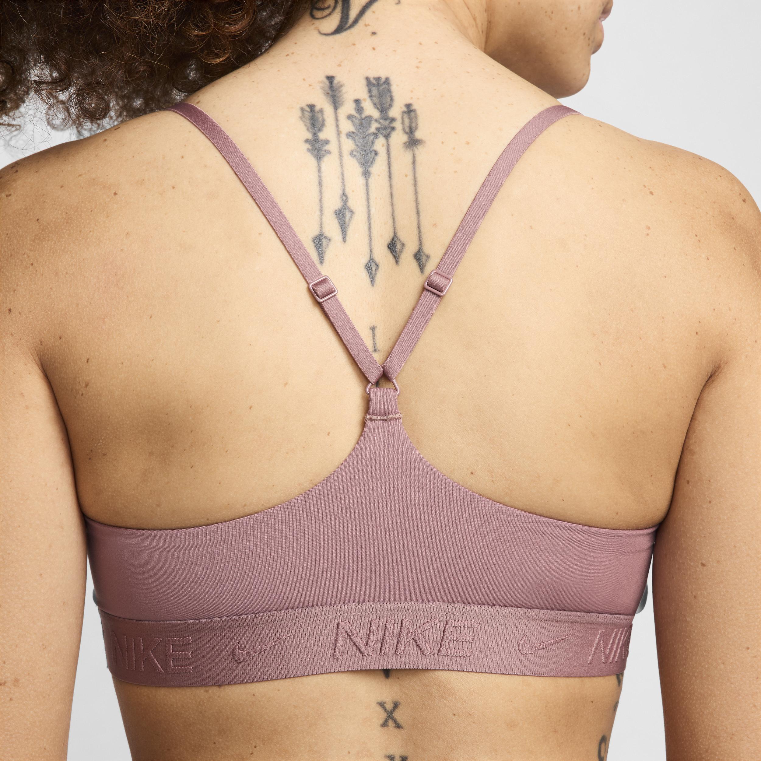 Nike Womens Nike Dri-FIT Indy Bra - Womens Smokey Mauve Product Image