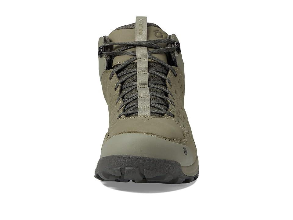 Oboz Sypes Mid Leather B-DRY (Lava Rock) Men's Shoes Product Image