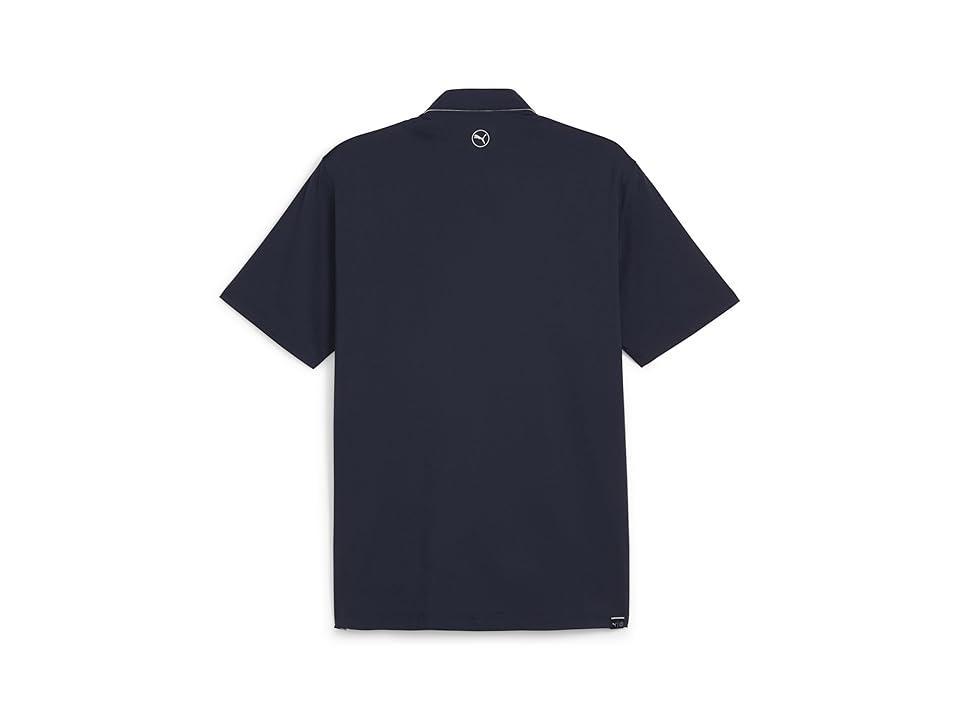 PUMA Golf Mattr Brigade Polo (Deep /Ash Gray) Men's Clothing Product Image