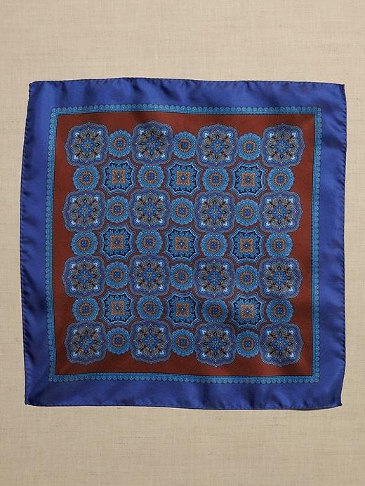 Rufus Silk Pocket Square Product Image