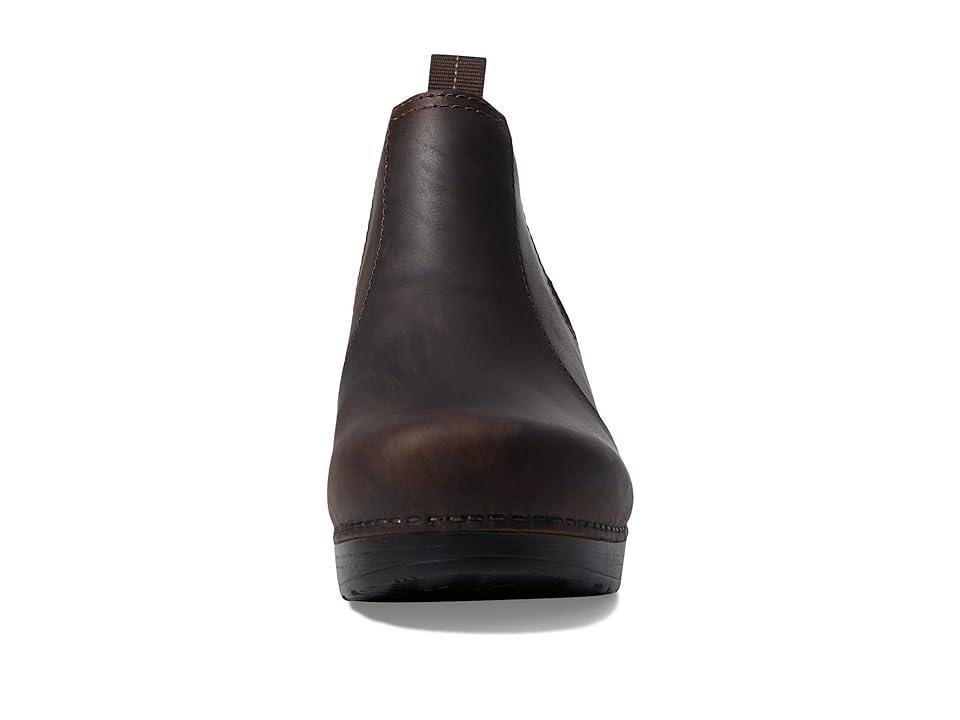 Dansko Frankie Oiled Leather Chelsea Booties Product Image