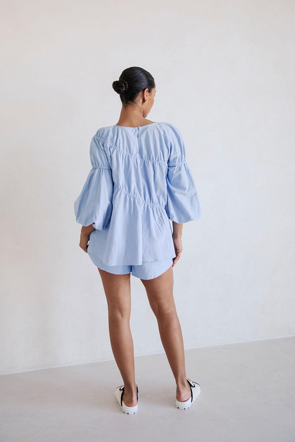 Akel Top - Blue Product Image