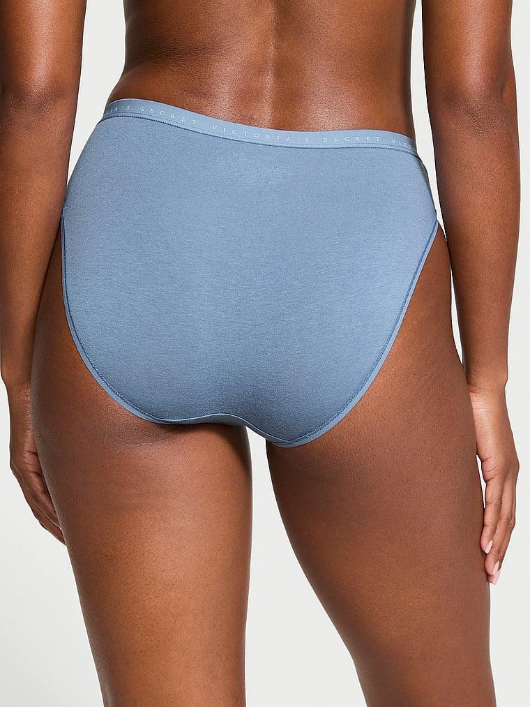Stretch Cotton High-Leg Brief Panty Product Image