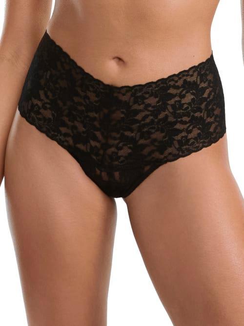 Retro Signature Lace Thong Product Image