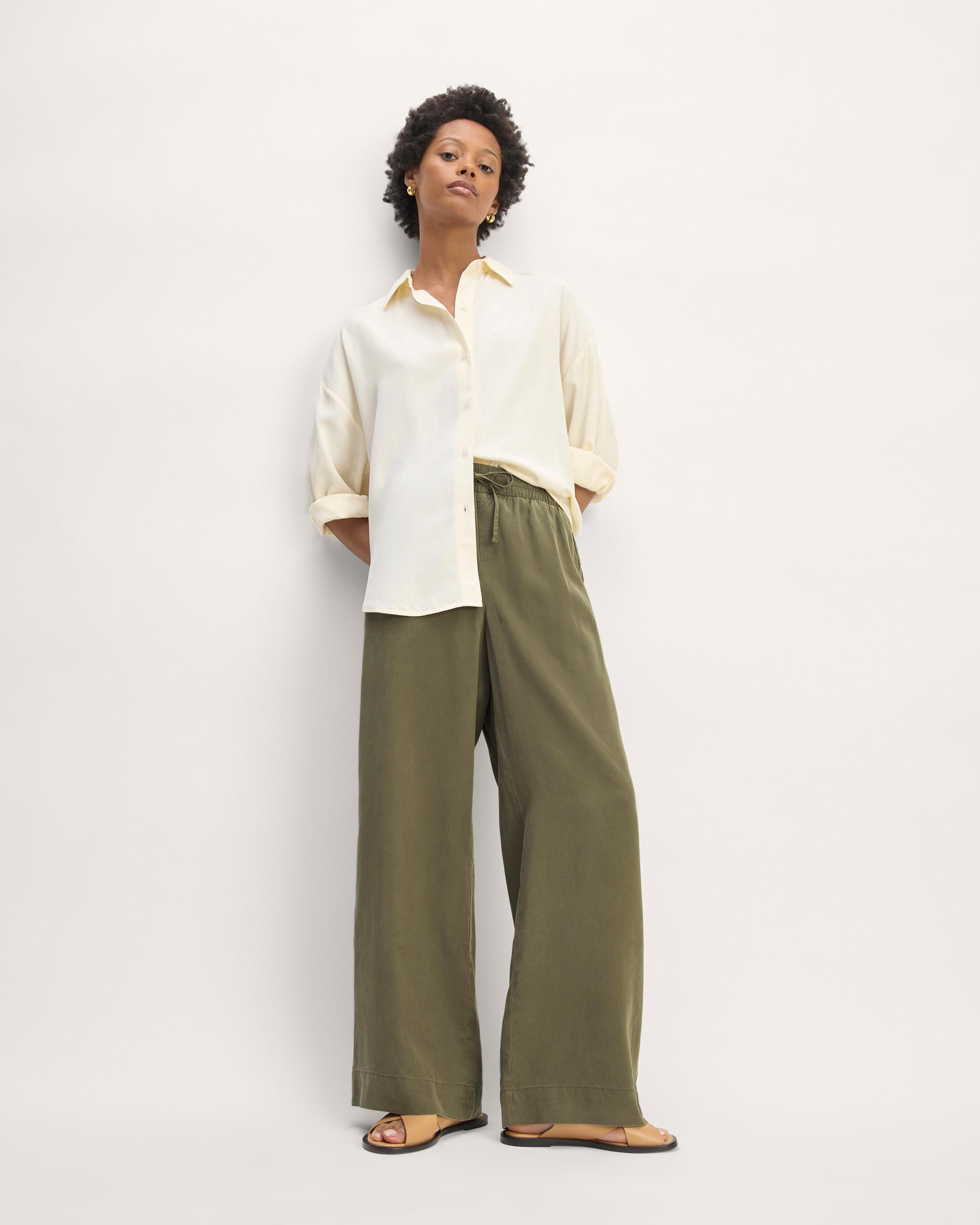 The Wide-Leg Pant in Butterlite Product Image