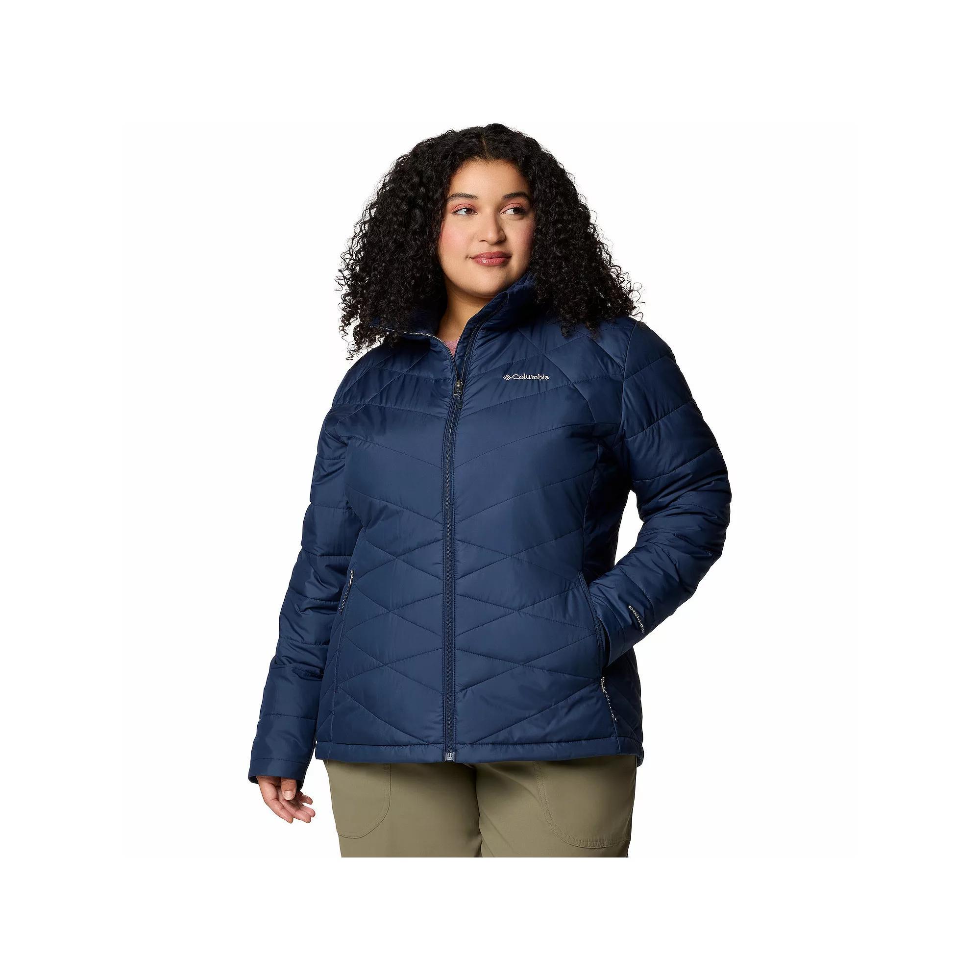 Plus Size Columbia Heavenly Jacket, Women's, Size: 2XL, Collegiate Blue Product Image