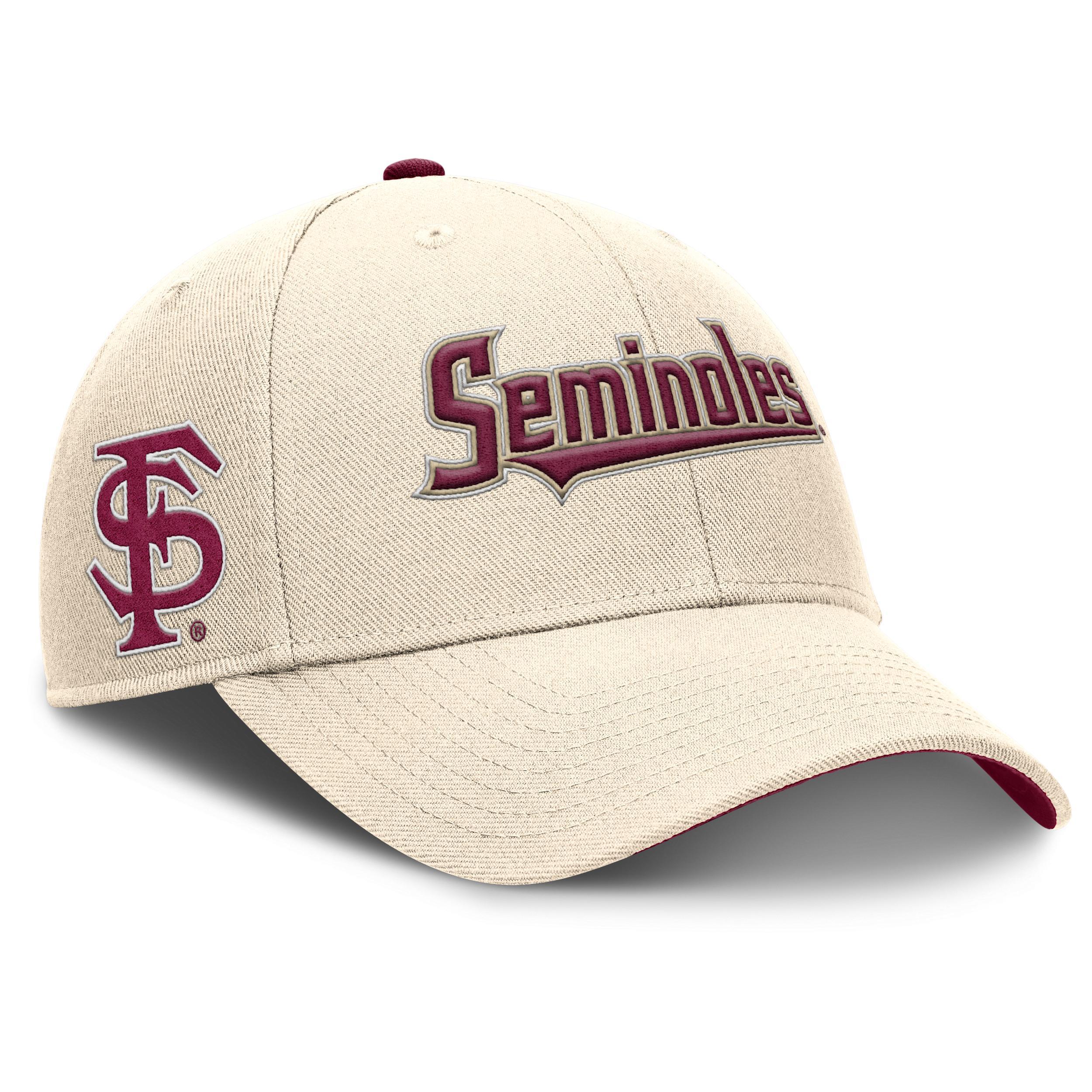 Florida State Seminoles Primetime Rise Nike Men's College Adjustable Hat Product Image