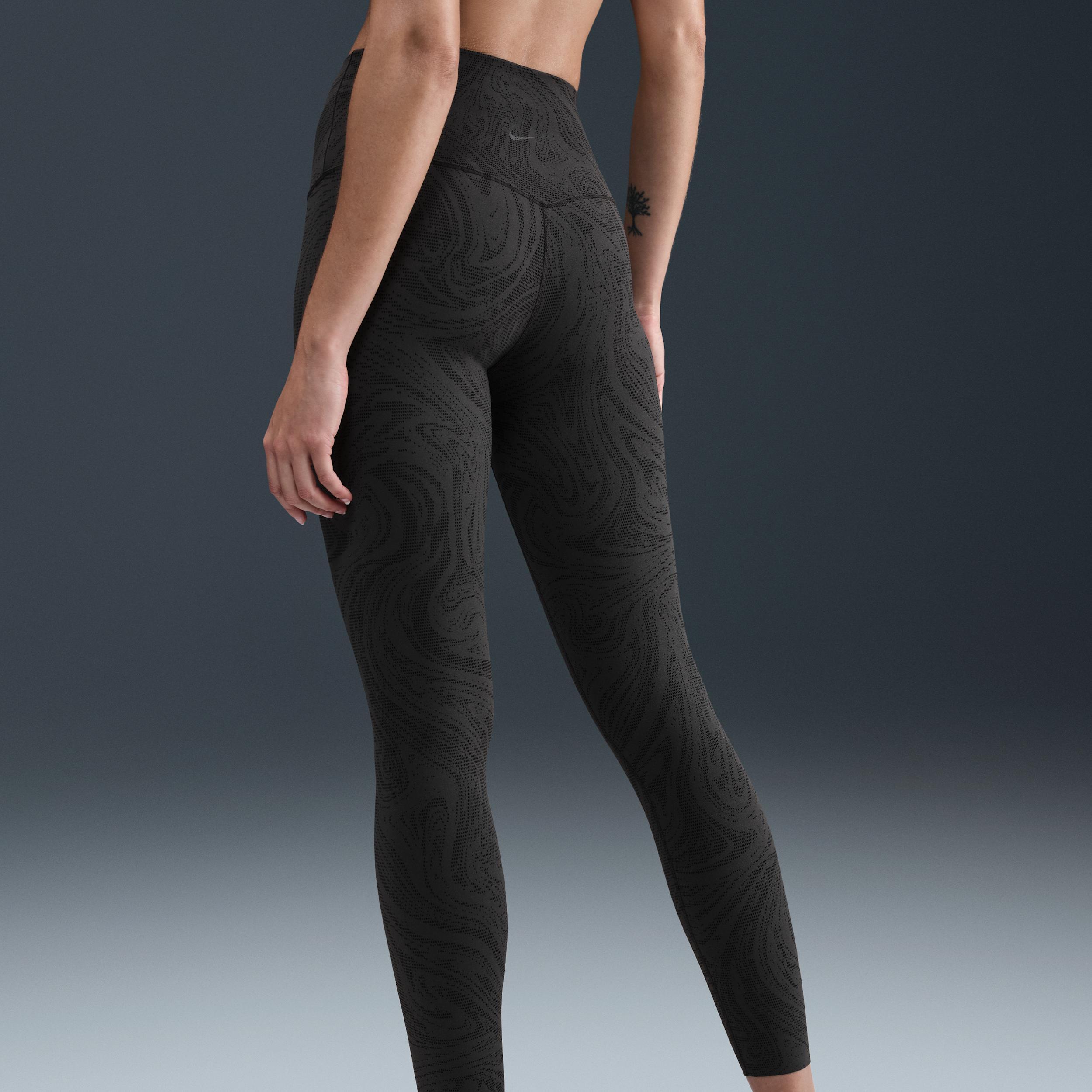 Nike Zenvy Women's High-Waisted 7/8 Printed Leggings Product Image