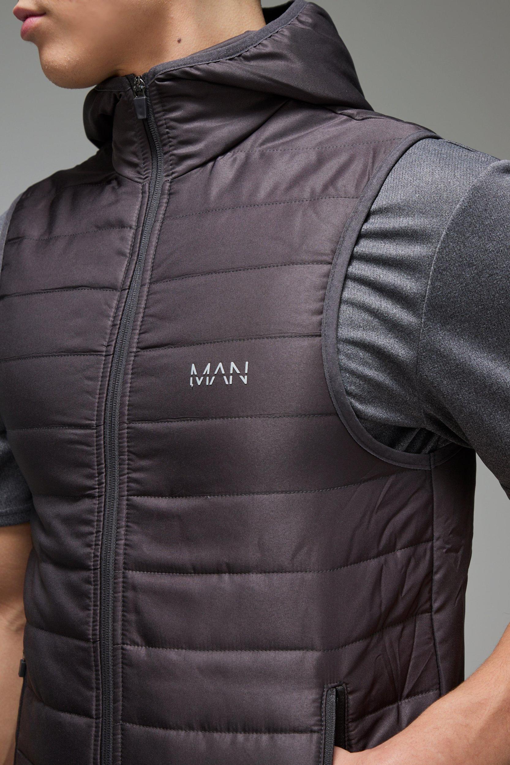 Man Active Body Warmer | boohooMAN USA Product Image