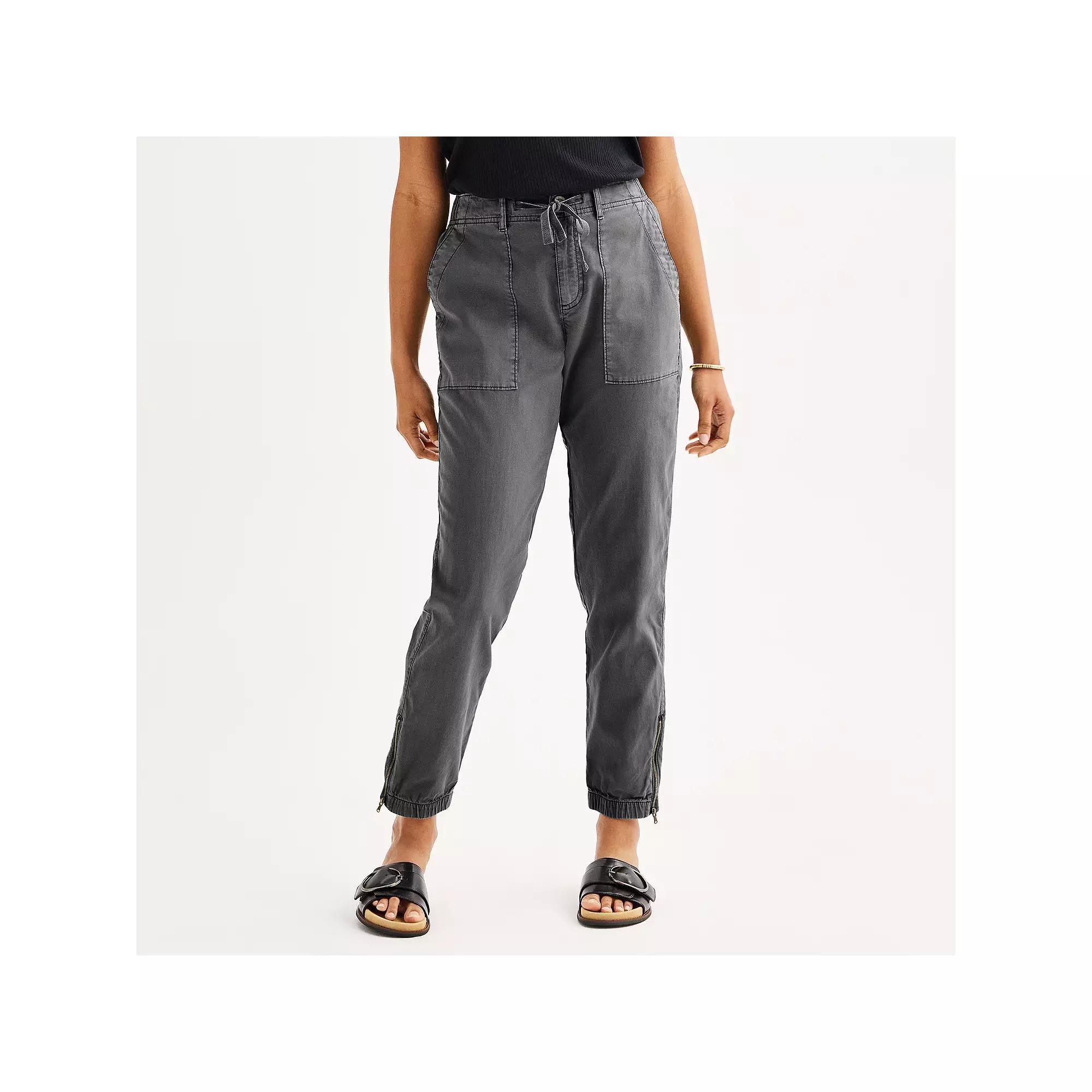 Petite Sonoma Goods For Life® Core Utility Jogger, Women's, Size: XS Petite, Filigree Product Image