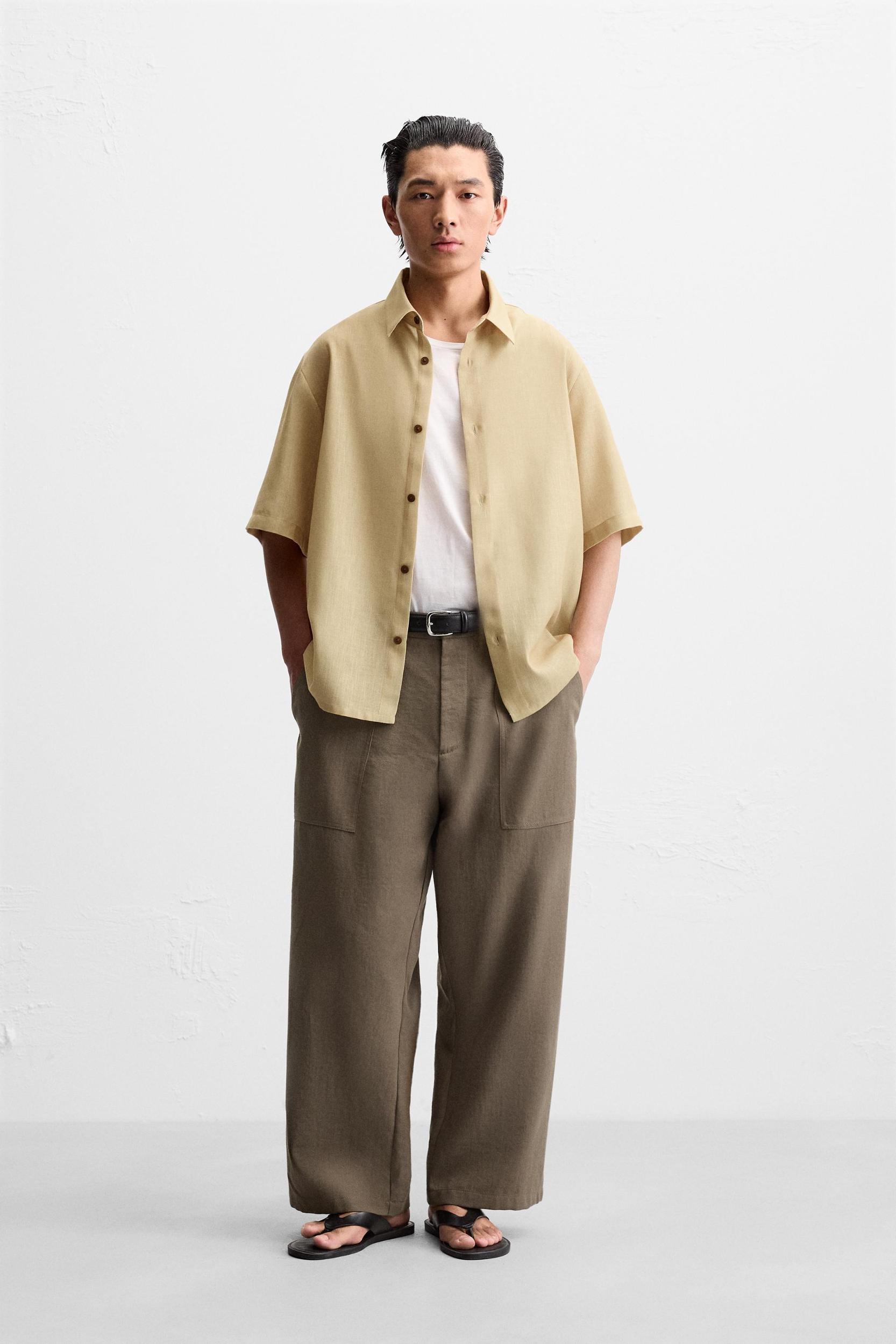 CONTRAST PRINT SHIRT Product Image