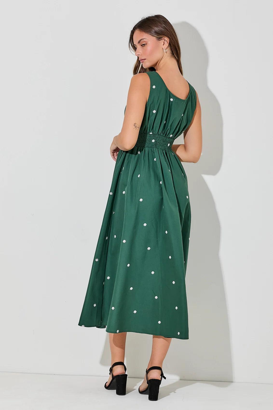 Rose Midi Dress Product Image