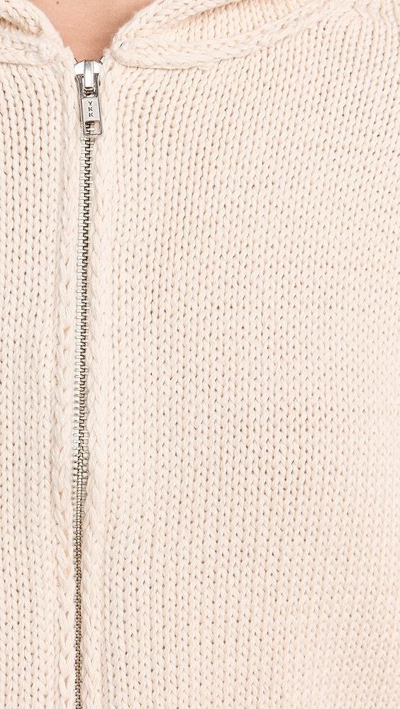 NSF Mills Zip Front Hooded Sweater | Shopbop Product Image
