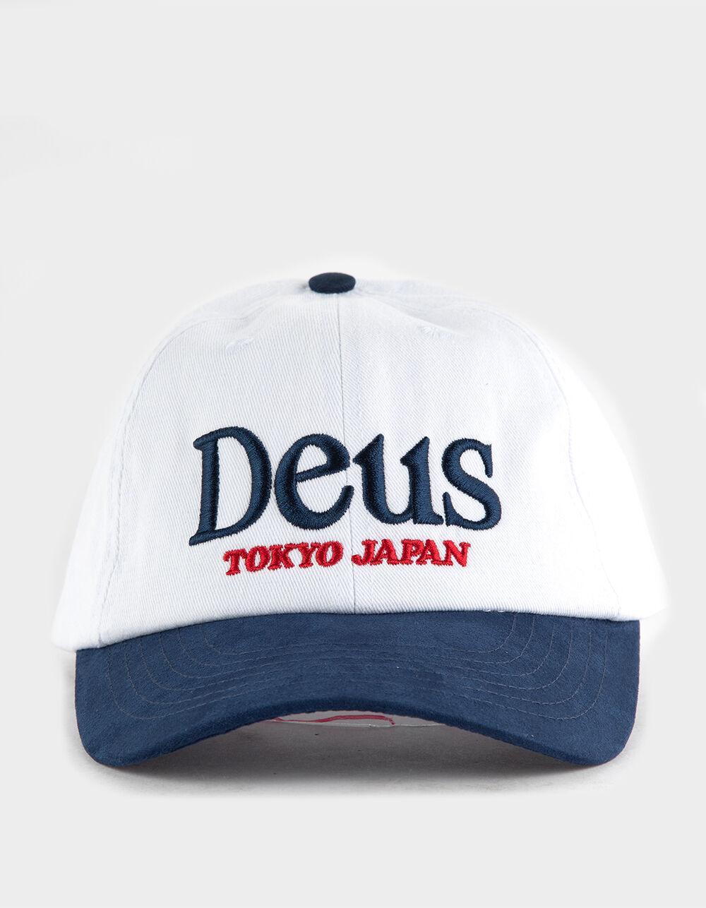 DEUS EX MACHINA Metro Dad Strapback Hat - WHITE COMBO Product Image