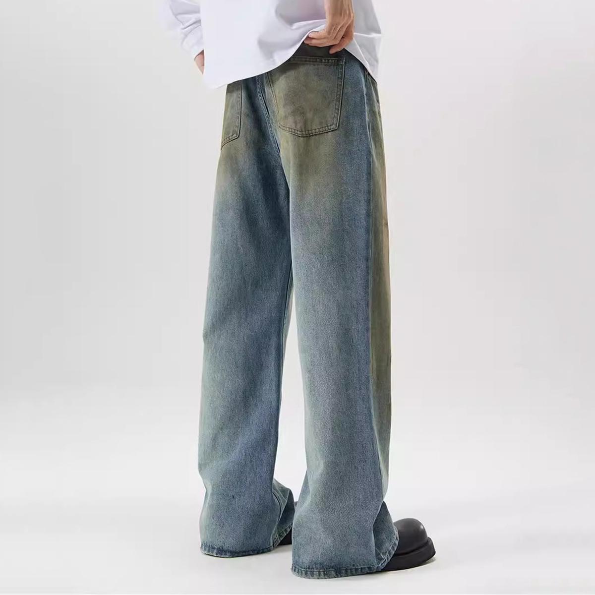 Men's Mud-Dyed Dirtyfit Loose Bootcut Jeans Product Image