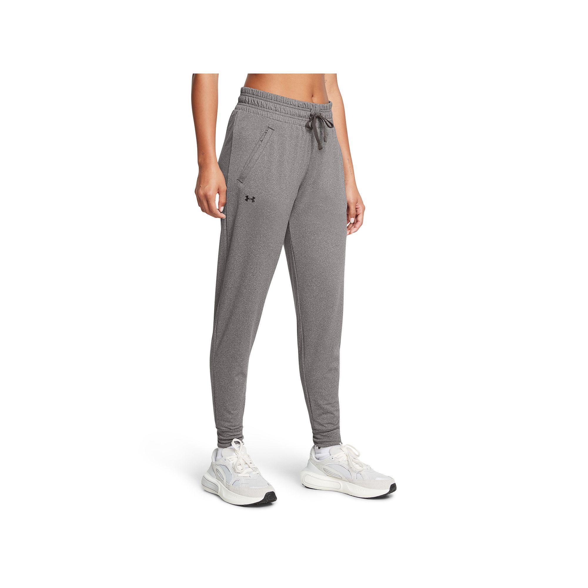 Women's Under Armour Tech Pants, Size: XS Tall, Grey Heather Product Image