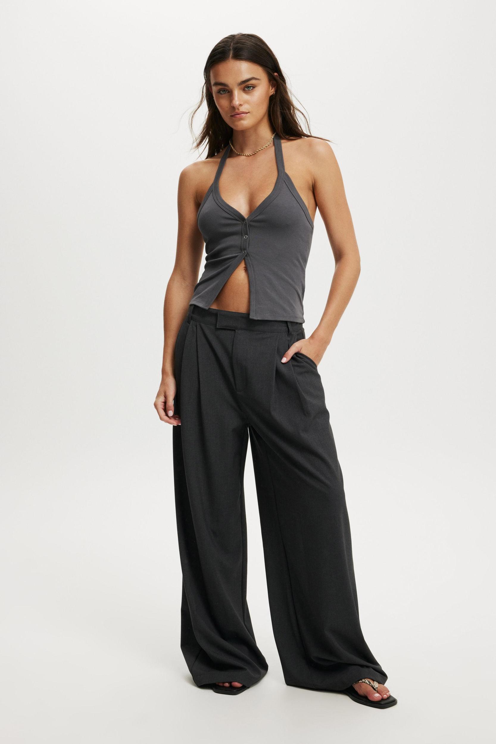 Alexa Button Front Halter Product Image