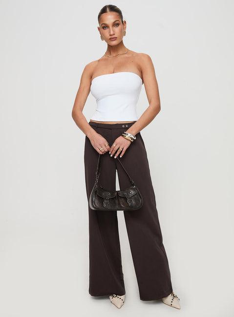 Aurorah Strapless Top White Product Image