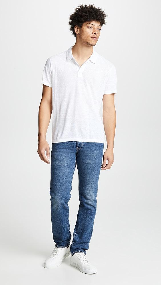 Vilebrequin Linen Pyramid Polo Shirt | Shopbop Product Image