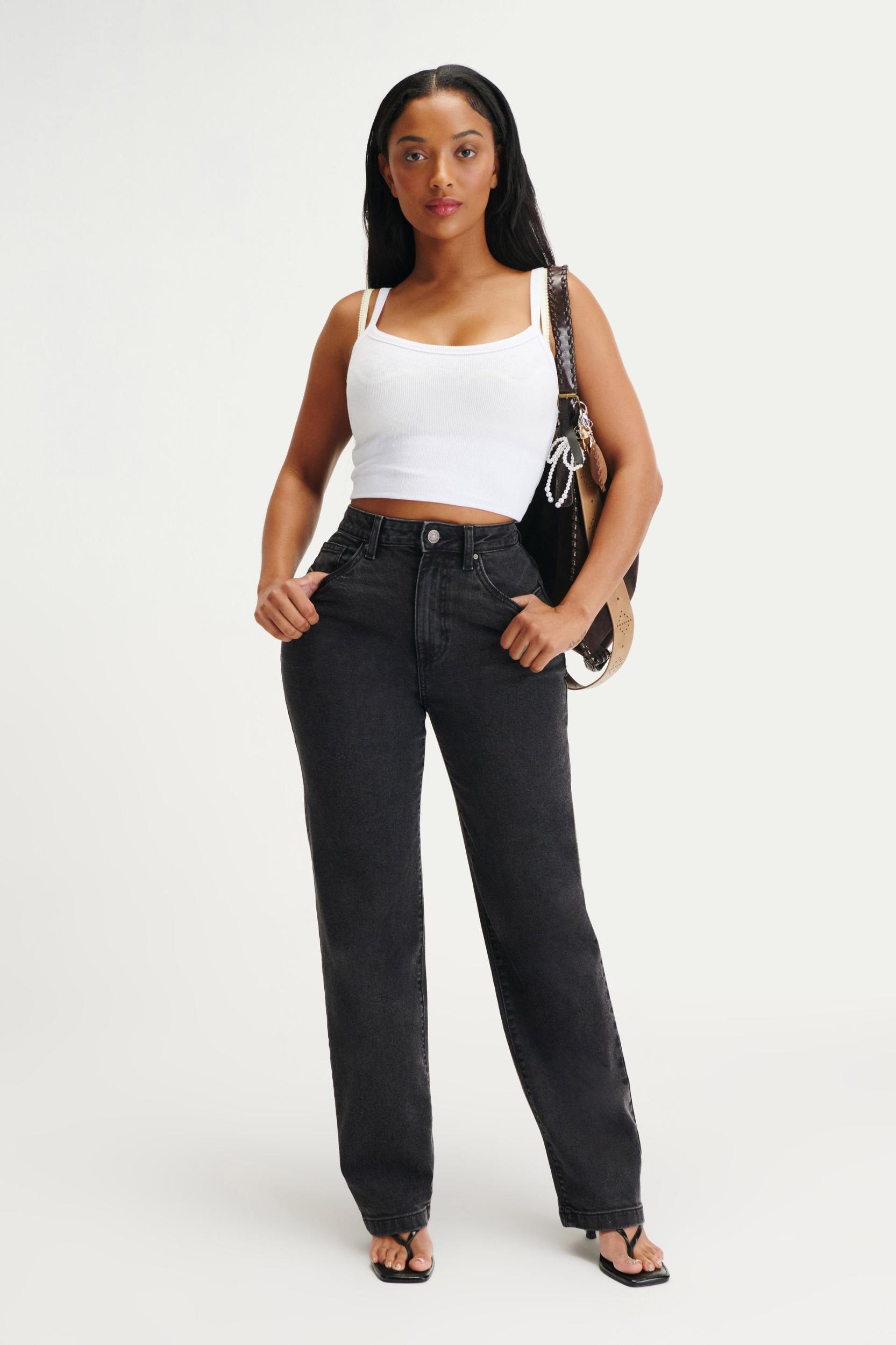 Curvy Stretch Straight Jean Product Image