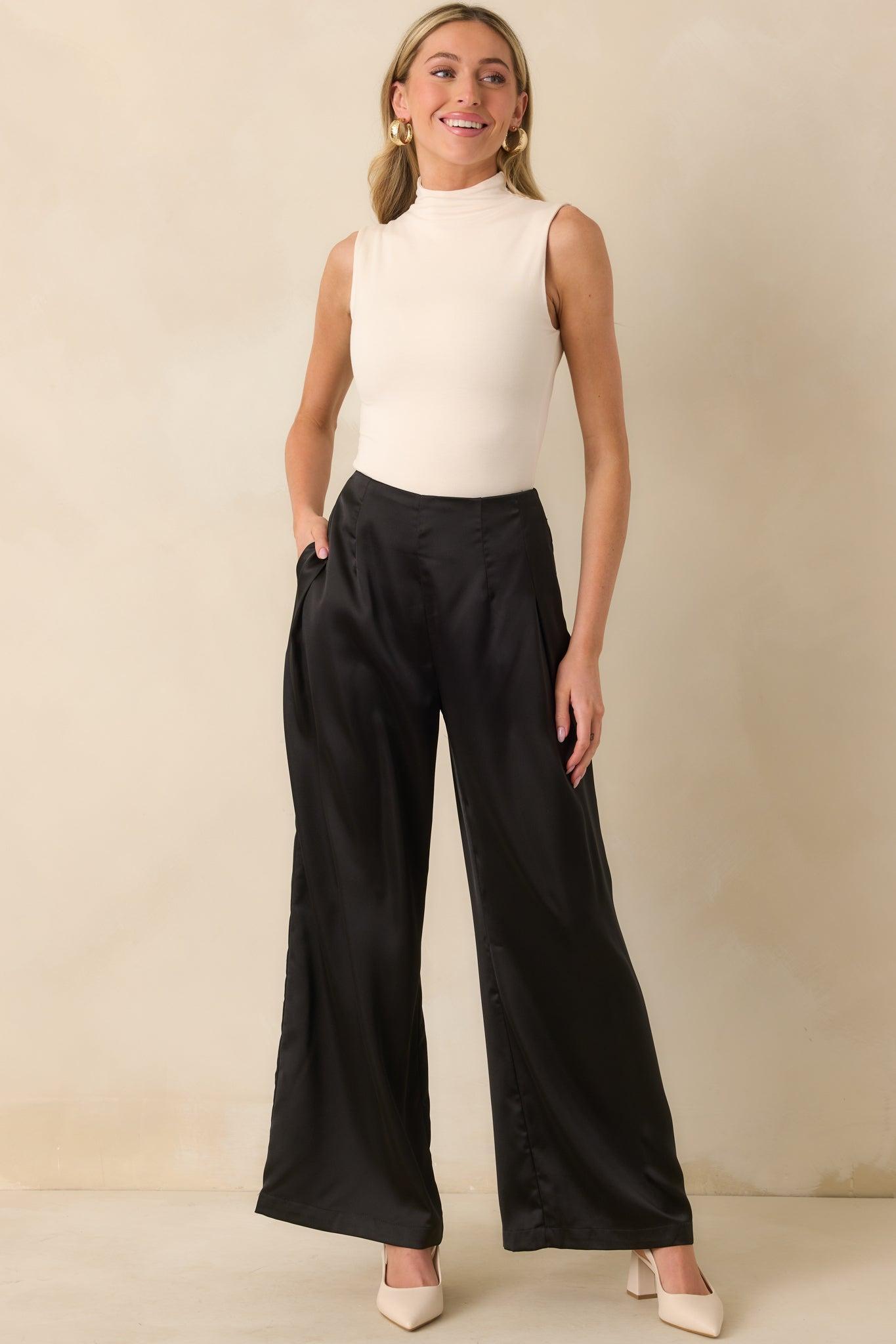 Start Your Journey Ivory Mock Neck Bodysuit Product Image