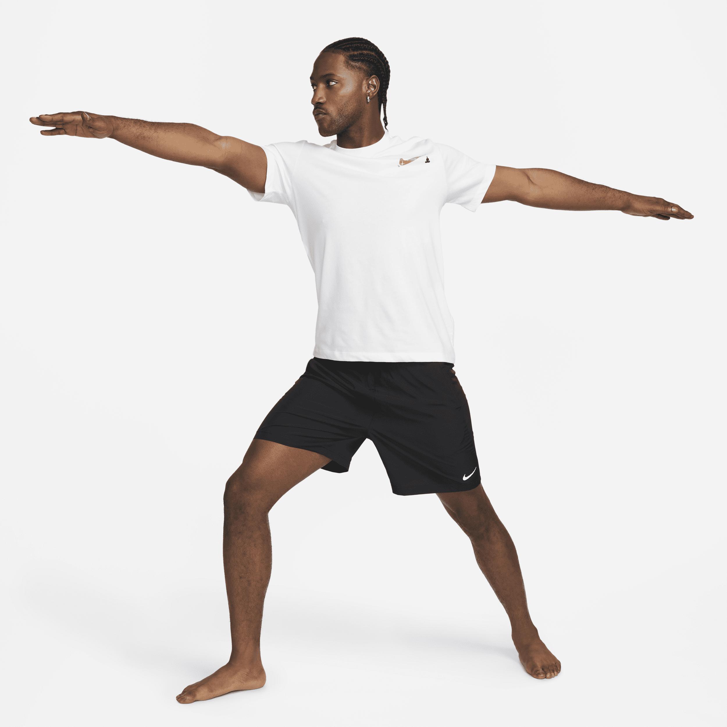 Mens Nike DriFit Form 7-in Unlined Woven Short, Men's, Size: XL, Black Product Image