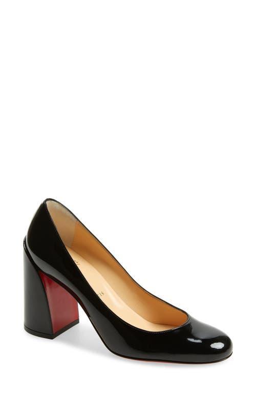 Miss Sab Patent Red Sole Pumps Product Image