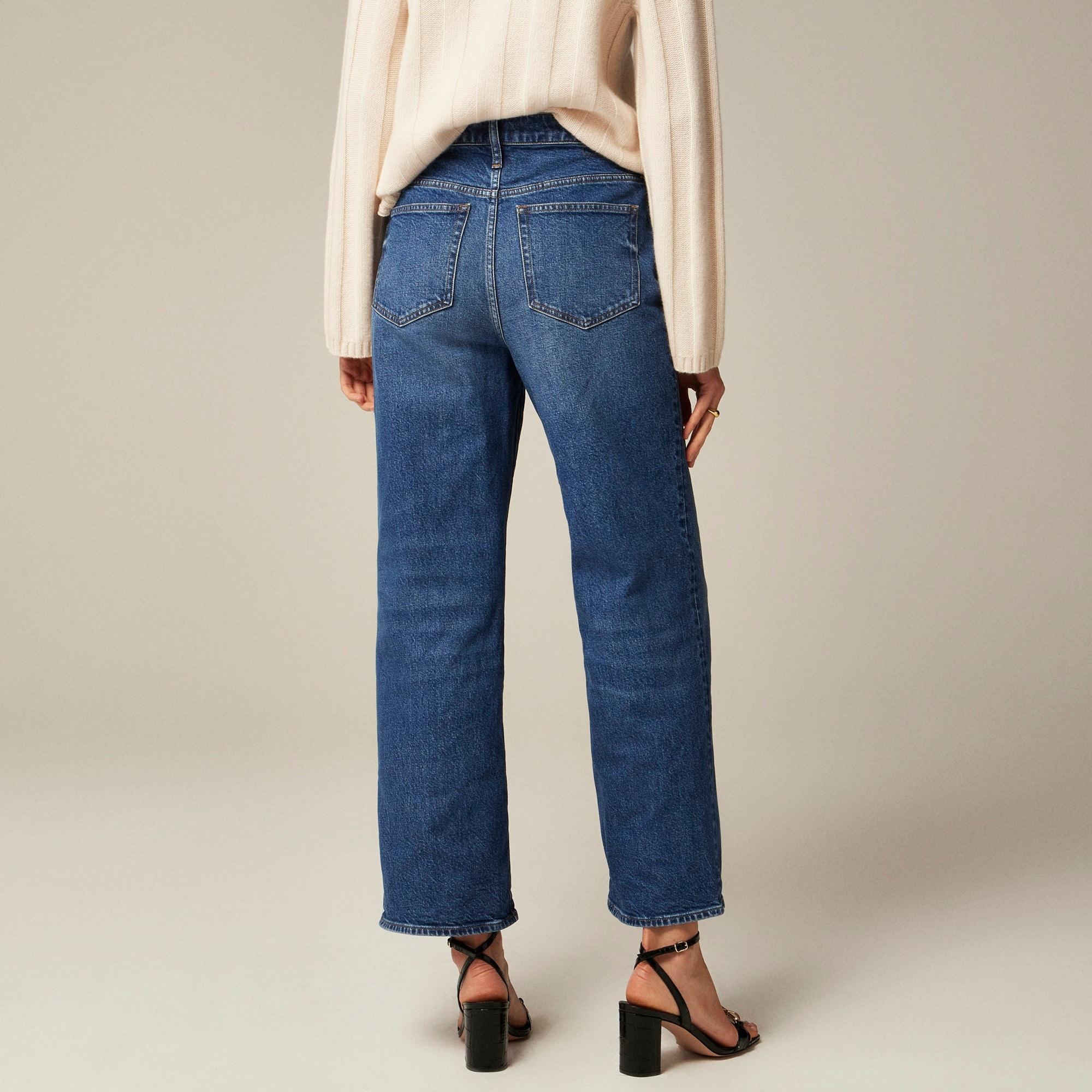 High-rise slim wide jean in 1996 semi-stretch Product Image