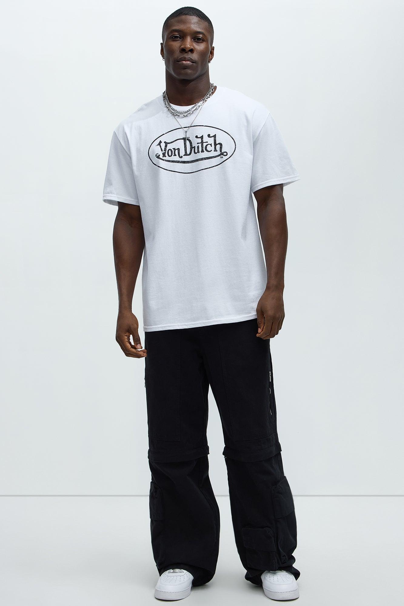Von Dutch Vintage Logo Short Sleeve Tee - White Product Image