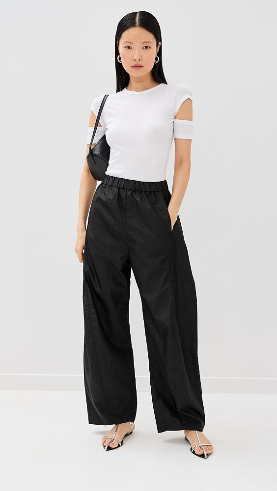 Tibi Crispy Nylon Winslow Pant | Shopbop Product Image
