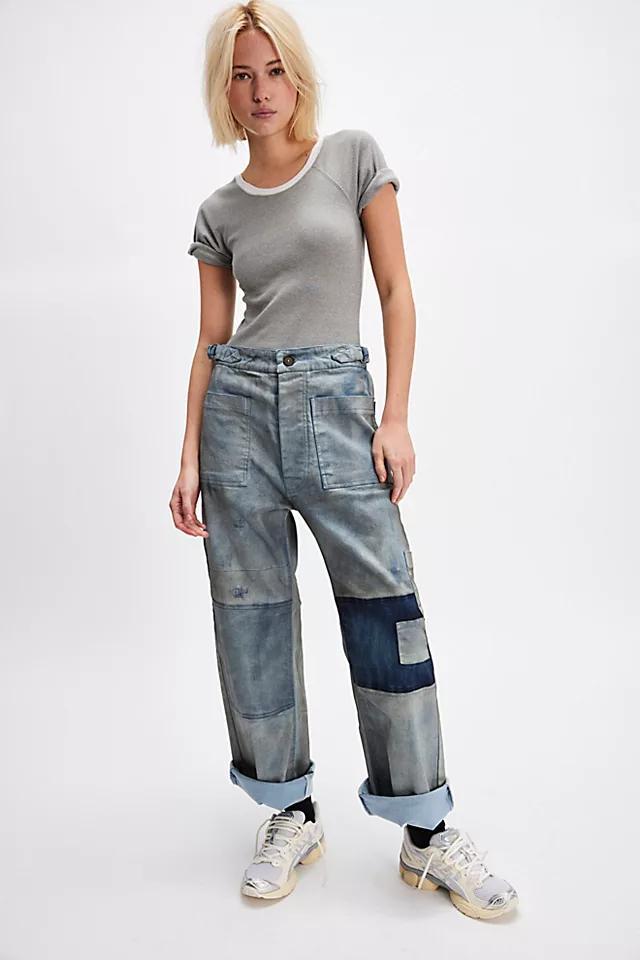 FOUND Multi-Patch Painters Work Pants Product Image