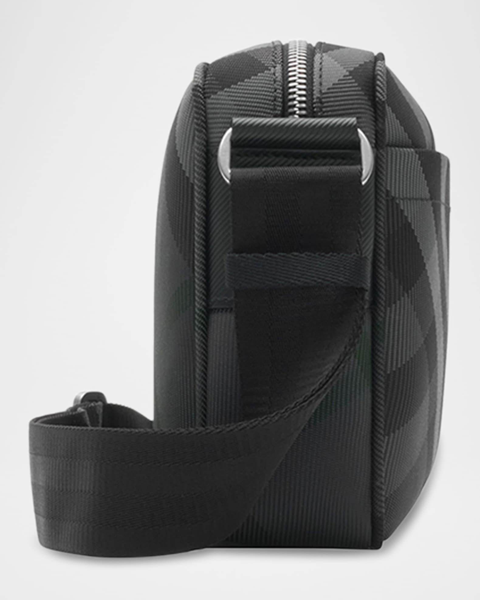 Men's Grid Slim Crossbody Bag Product Image