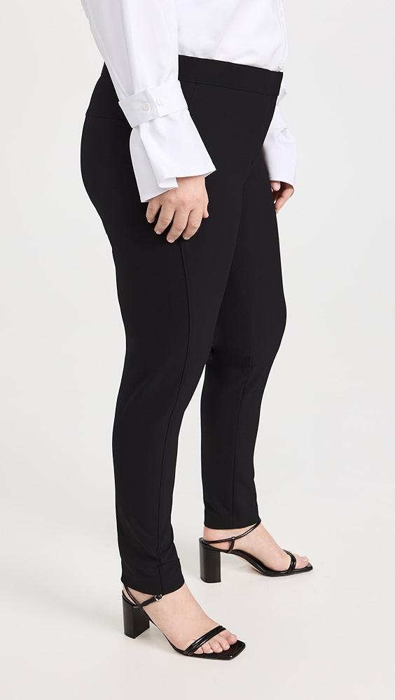Veronica Beard Black Scuba Leggings | Shopbop Product Image
