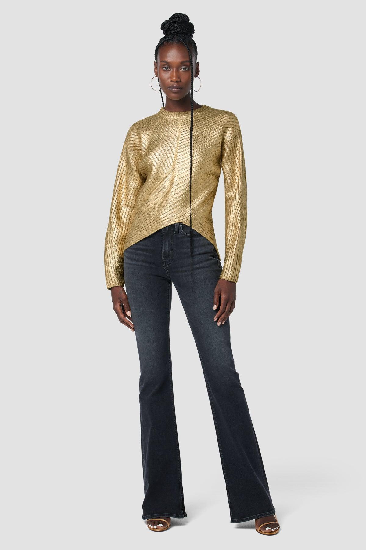 Front Wrap Sweater Female Product Image